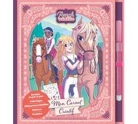 Mon carnet créatif - Ranch Vanille (feutre pailleté, stickers et pochoirs)