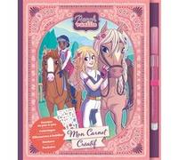 Mon carnet créatif Ranch Vanille (feutre pailleté, stickers et pochoirs) Giulia Adragna (Illustration)