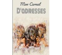 Mon Carnet D'adresses: Ce répertoire téléphonique également carnet d'adresse , vous permettra d'enregistrer les coordonnées de vos contacts professionnels ou contacts amical. Thème chiot