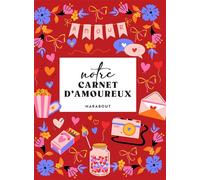 Mon carnet d'amoureux - Eva Corbisier - Marabout - broché - Carnet (de voyage, intime, de notes)