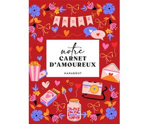 Mon carnet d'amoureux - Eva Corbisier - Marabout - broché - Carnet (de voyage, intime, de notes)