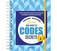 Mon carnet de codes secrets Mémoniak