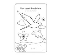 Mon carnet de coloriage - La faune de La Réunion