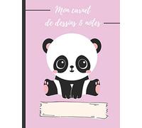 Mon carnet de dessins & notes: cahier de dessins pour enfants, à remplir de croquis, gribouillis, dessins, schémas, etc…I Carnet de 120 pages blanches - 21.5 x 27.9cm I