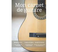 Mon carnet de guitare