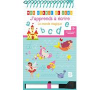 Mon carnet de jeux - J'apprends à écrire dans le monde magique 5+