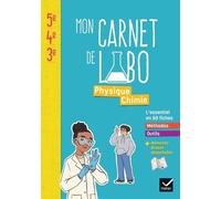 Mon Carnet De Labo Physique Chimie 5e-4e-3e