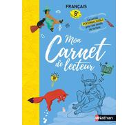 Mon Carnet de Lecteur 6e - 2023 - Adrien David - Nathan - broché - Scolaire / Universitaire
