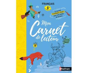 Mon Carnet de Lecteur 6e - 2023 - Adrien David - Nathan - broché - Scolaire / Universitaire