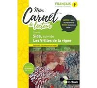 Mon carnet de lecteur : Sido - Colette - 2022 - Adrien David - Nathan - broché - Scolaire / Universitaire