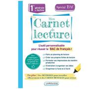 Mon Carnet De Lecture Français 1re Générale Et Techno