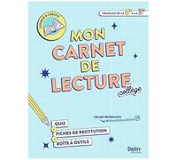 Mon Carnet De Lecture - Français De La 6e À La 3e