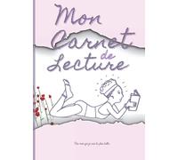 Mon carnet de lecture: Mes lectures - carnet de lecture - Journal de bord - Mes Livres - floral - 100 fiches de lecture - 109 pages - 17,8 cm X 25,4 ... étudiant - lecture enfant - lecture adulte