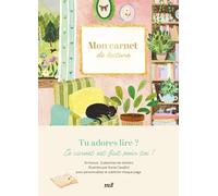 Mon carnet de lecture: Plus de 100 fiches à remplir ! En bonus : 2 planches de stickers