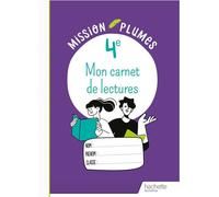 Mon Carnet de lectures 4e - Cahier élève Edition 2024 - Céline Walkowiak - Hachette Education - broché - Scolaire / Universitaire