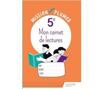 Céline Walkowiak – Mon Carnet de lectures 5e – Cahier élève – Éd. 2024 – Broché