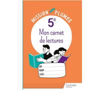 Mon Carnet de lectures 5e - Cahier élève Edition 2024 - Céline Walkowiak - Hachette Education - broché - Scolaire / Universitaire