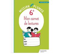 Mon Carnet de lectures 6e - Cahier élève - Ed. 2023