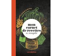 Mon carnet de recettes à remplir
