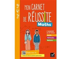 Mon carnet de réussite Maths 5e 4e 3e - Ed. 2021 - Cahier élève Doyan Ulgar (Auteur)