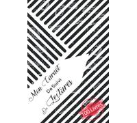 Mon carnet de suivi de lectures: 100 Fiches de Lecture à Remplir , Carnet de Lecture Lycée & Collège ( Couverture blanche et noire)
