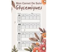 Mon Carnet De Suivi Glycémiques: Carnet de Diabète Petit A Remplir, Agenda Simple de Glycémie de 52 Semaines, Carnet de Glycémie (Carnet Suivi Diabete)