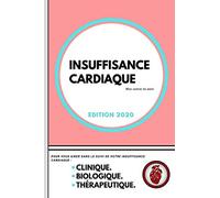 Mon carnet de suivi insuffisance cardiaque: Facilite le suivi clinique, biologique et thérapeutique et assurant une meilleure prise en charge (101 pages - 15,24 cm x 22,86 cm)