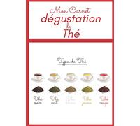 Mon Carnet Dégustation de Thé.: Journal de dégustations à compléter - Cadeau parfait pour amateur de thé - 18 x 25cm 115 pages.