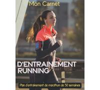 Mon Carnet d'entrainement running, marathon, footing, fitness | Journal de course à pied, carnet de notes pour les femmes qui courent. | Plan ... - Cadeau pour amateur de course à pieds.