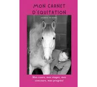 MON CARNET D'EQUITATION
