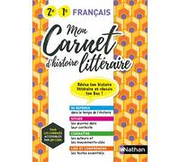 Mon Carnet d'histoire littéraire - 2de/1re