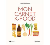 Mon carnet K-food - @jesuismin_ - Dashbook - relié - Beau livre