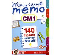 Mon carnet mémo CM1