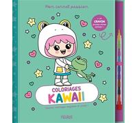 Coloriages Kawaii - Mon Carnet Passion, Avec 1 Crayon Pousse-Mine Offert !