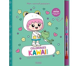 Mon carnet passion - Coloriages kawaii