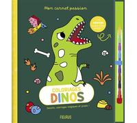 Isabelle Jacqué – Mon carnet passion : Dinos – Coloriages avec 1 crayon pousse-mines – Broché