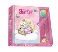 Mon carnet secret bébés licornes - coffret avec stylo fantaisie Amandine Notaert (Illustration)
