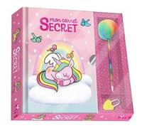 Mon carnet secret bébés licornes - coffret avec stylo fantaisie Amandine Notaert (Illustration)