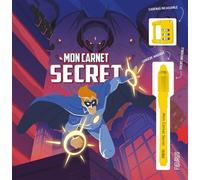 Mon carnet secret - Super-héros - Nicolas Rix - Fleurus - broché - Carnet (de voyage, intime, de notes)