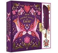Mon carnet secrets de coeur - coffret avec accessoires