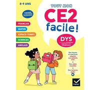 Mon CE2 facile ! – Leçons et exercices corrigés – Adapté aux enfants DYS – 8/9 ans – Hatier