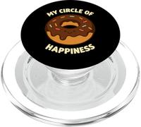 Mon Cercle du Bonheur Humour Donut Humour PopSockets PopGrip pour MagSafe