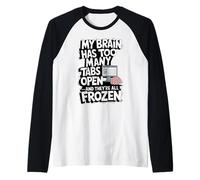 Mon cerveau a trop d'onglets ouverts et ils sont tous gelés Manche Raglan