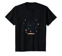 Mon Cerveau a trop d'onglets Ouverts T-Shirt, Enfant, Noir, 10 Ans