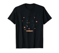 Mon Cerveau a trop d'onglets Ouverts T-Shirt, Homme, Noir, 5XL
