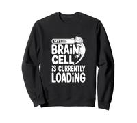 Mon Cerveau Charge actuellement Un drôle de Dragon Barbu Sweatshirt