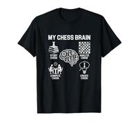 Mon Cerveau d'échecs, étude, Analyse, compétition T-Shirt Graphique avec Valeur