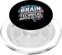 Mon Cerveau éprouve des difficultés Techniques PopSockets PopGrip pour MagSafe