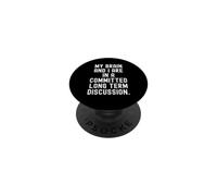 Mon Cerveau et Moi Sommes engagés dans Une Discussion à Long Terme. C'est drôle PopSockets PopGrip Adhésif