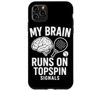 Mon Cerveau Fonctionne sur Topspin Signals Padel Coque pour iPhone 11 Pro Max